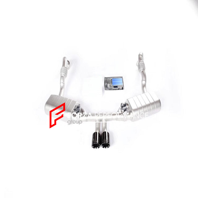 Valved Exhaust Catback for Porsche Boxster 981 (2012-2017) 2.9 3.4T