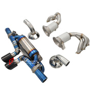 VALVED EXHAUST CATBACK TITANIUM MUFFLER for Porsche  911 GT3 992 4.0T