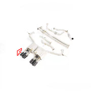 Valved Exhaust Catback Muffler for Porsche Panamera 971 4S 4.0T