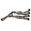 RACING TITANIUM MOTORCYCLE EXHAUST SYSTEM for BMW S1000RR M S1K S1000R 2019 - 2024
Set include:
Header
2-1 Merge Collectors
Mid pipe
Material: Titanium + Stainless Steel
NOTE: Professional installation is required.
FEATURES:
Engineered Digital prototyping using 3D CAD design software, each car model chassis has been 3D laser scanned in the factor
Factory run all test cars on Italian 1200HP Dyno machine, to make the best performance design of exhaust
CNC bending machine accurately bends the tube accor