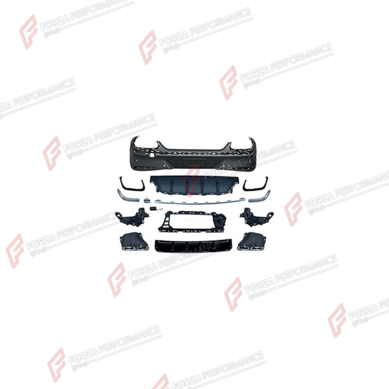REAR DIFFUSER WITH EXHAUST TIPS for MERCEDES-BENZ GLC-CLASS COUPE C254 2023+