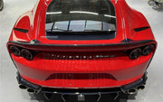REPLACEMENT CARBON BODY KIT for FERRARI 812 SUPERFAST GTS 2017+
Set includes:
Front Splitter
Engine Bay Panels
Door Seals
Side Skirts
Rear Hood / Bonnet Lower Insert
Rear Lip
Rear Diffuser
Material: Dry Carbon
Note: Professional installation is required