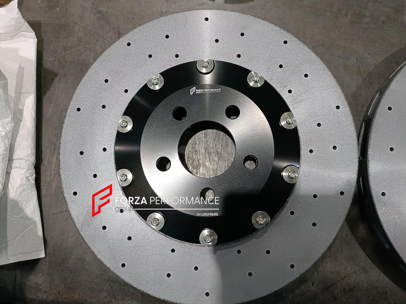REPLACEMENT CARBON CERAMIC BRAKE DISK ROTORS for DODGE CHALLENGER SRT HELLCAT 2015 - 2023