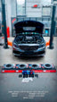 REPLACEMENT CARBON CERAMIC BRAKE DISK ROTORS for MERCEDES-BENZ C63S AMG 2015 - 2021
Forza Performance Group offers various types of big brake kits, all types of aftermarket brake calipers, as well as genuine original brands of all types, such as AP Racing, Brembo, Akebono, AMG, M Performance, Audi, Porsche, Lamborghini, Toyota TRD, etc.
In the photos above you can see an installed Forza Performance Group set of carbon ceramic discs for the MERCEDES-BENZ C63S AMG with 390mm/360mm brake rotors.
Material: C