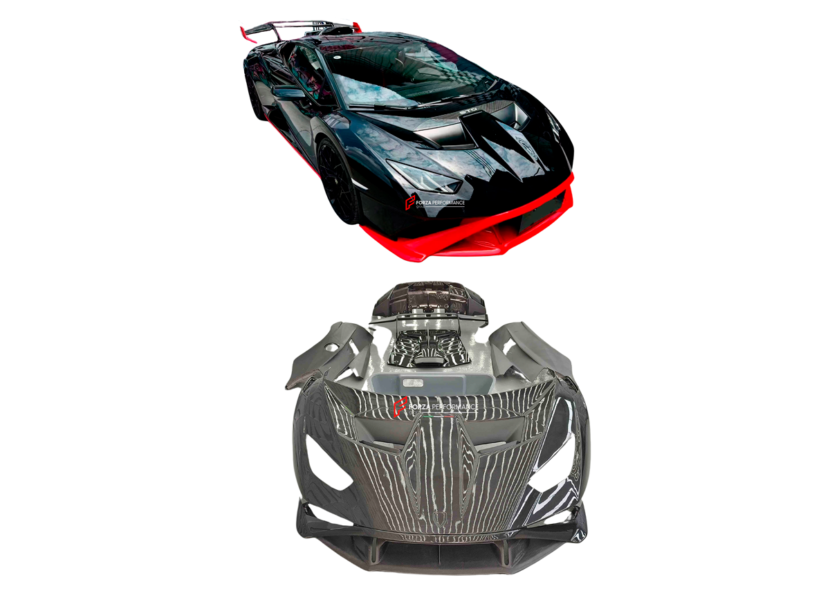 REPLACEMENT CARBON PARTS FOR LAMBORGHINI HURACAN STO