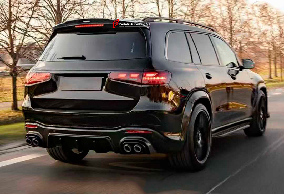 ROOF SPOILER for MERCEDES BENZ GLS CLASS X167 2020+
Set Includes:
Spoiler
Material: Plastic
Note: Professional installation is required.