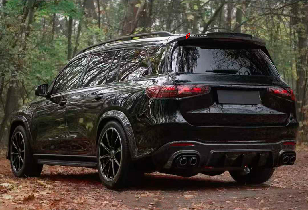 ROOF SPOILER for MERCEDES BENZ GLS CLASS X167 2020+
Set Includes:
Spoiler
Material: Plastic
Note: Professional installation is required.