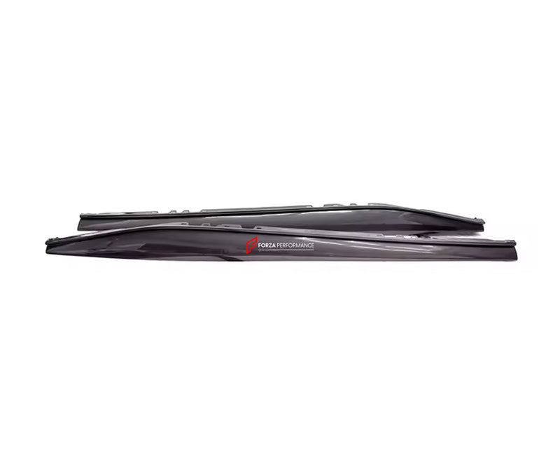 DRY CARBON REPLACEMENT SIDE SKIRTS for FERRARI 296 GTS GTB