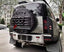 SPARE TIRE CARRIER FOR LAND ROVER DEFENDER L663 90 110 130 2020+ Forza Performance custom fit BARAG style design