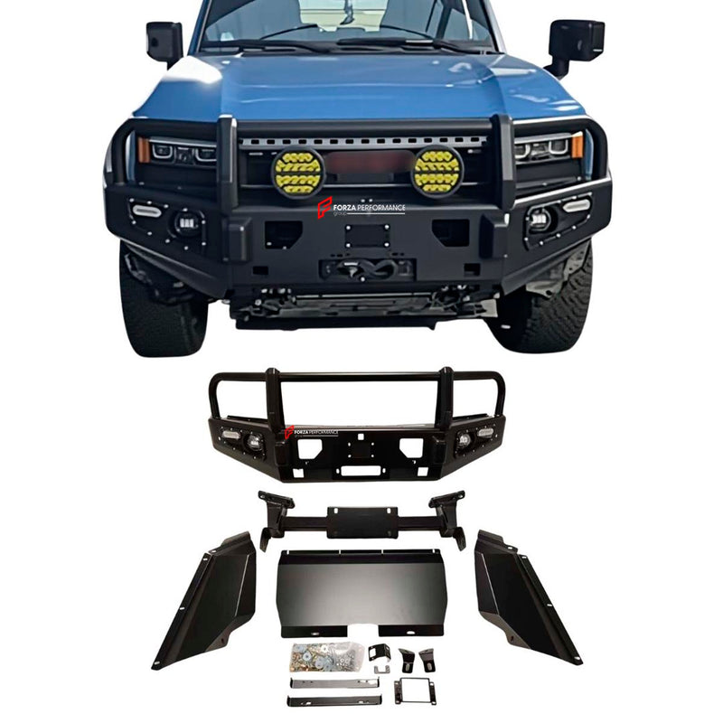 STEEL FRONT BUMPER BULL BAR for TOYOTA LAND CRUISER 250 LC 250 2024+