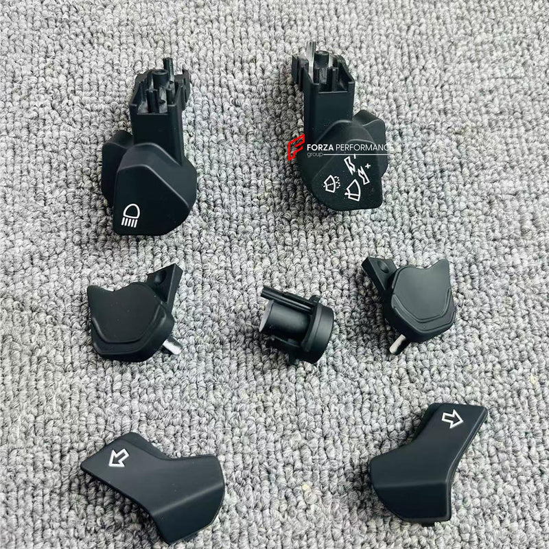 STEERING WHEEL TURN SIGNAL HEADLIGHT AND WIPER BUTTONS SET for FERRARI 458 488 F12 CALIFORNIA T FF ROMA 2009 - 2023