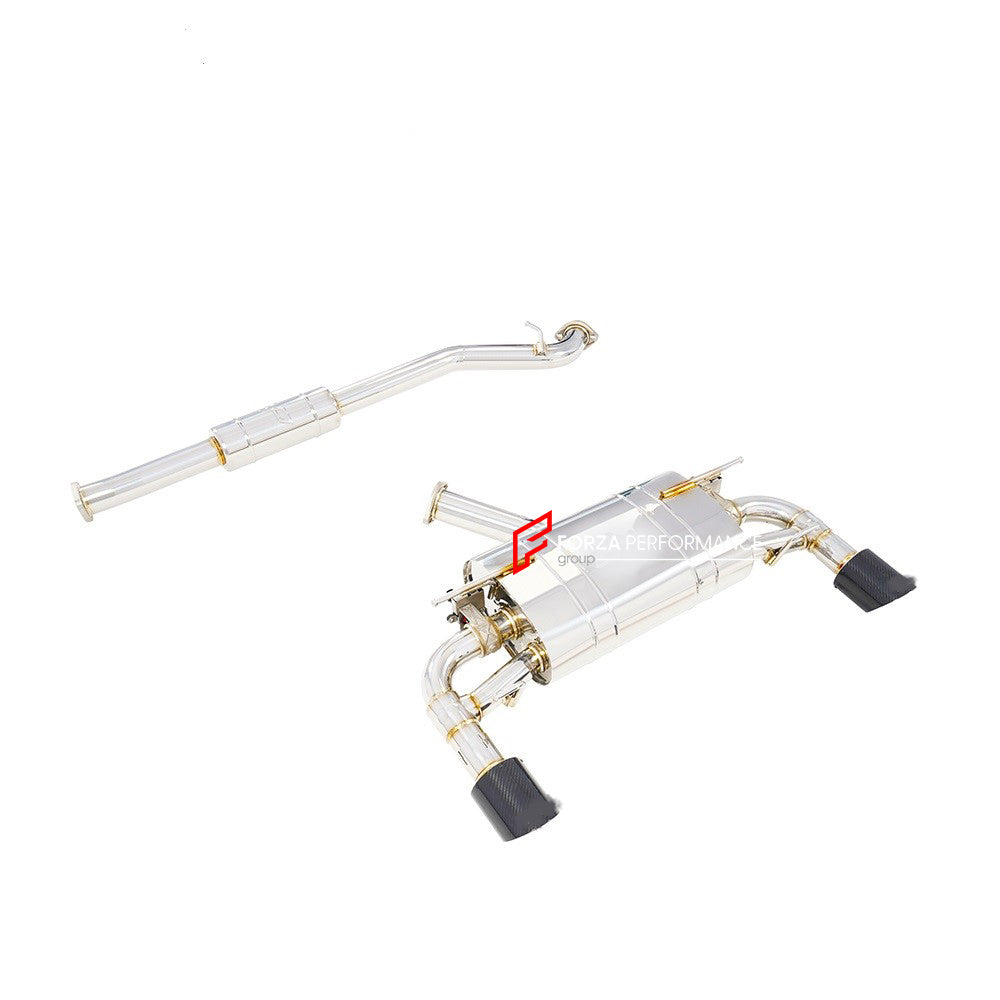VALVED EXHAUST CATBACK MUFFLER for Subaru BRZ ZN6/ZC6 2.0T