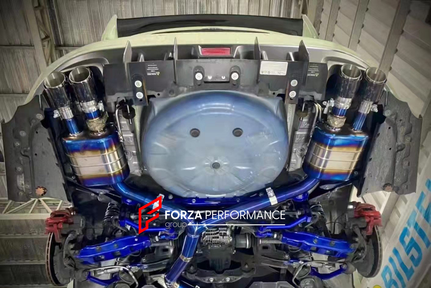 VALVED EXHAUST CATBACK MUFFLER for Subaru WRX 2.0T