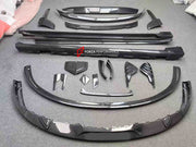 CARBON BODY KIT for PORSCHE TAYCAN 2020+
Set includes:
Front Lip
Front Upper Lip
Front Bumper Air Vents
Front Canards
Rear Diffuser Assembly
Side Skirts
Material: Carbon
Note: Professional installation is required.