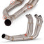 TITANIUM MOTORCYCLE EXHAUST SYSTEM for BMW S1000RR S1K S1000R 2010 - 2018
Set include:
Header
2-1 Merge Collectors
Mid pipe
Exhaust Slip On
Material: Titanium + Stainless Steel
NOTE: Professional installation is required.
FEATURES:
Engineered Digital prototyping using 3D CAD design software, each car model chassis has been 3D laser scanned in the factor
Factory run all test cars on Italian 1200HP Dyno machine, to make the best performance design of exhaust
CNC bending machine accurately bends the tub