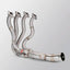 TITANIUM MOTORCYCLE EXHAUST SYSTEM for KAWASAKI ZX-6R 2009 - 2019
Set include:
Header
4-1 Merge Collector
Aprox Weight: 5 kg (11 lbs)
Material: Titanium + Stainless Steel
NOTE: Professional installation is required.
FEATURES:
Engineered Digital prototyping using 3D CAD design software, each car model chassis has been 3D laser scanned in the factor
Factory run all test cars on Italian 1200HP Dyno machine, to make the best performance design of exhaust
CNC bending machine accurately bends the tube