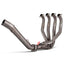 TITANIUM MOTORCYCLE EXHAUST SYSTEM for KAWASAKI ZX-6R 2021+
Set include:
Header
4-1 Merge Collector
Mid Pipe
Material: Titanium + Stainless Steel
NOTE: Professional installation is required.
FEATURES:
Engineered Digital prototyping using 3D CAD design software, each car model chassis has been 3D laser scanned in the factor
Factory run all test cars on Italian 1200HP Dyno machine, to make the best performance design of exhaust
CNC bending machine accurately bends the tube according to the computer data
