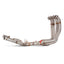 TITANIUM MOTORCYCLE EXHAUST SYSTEM for SUZUKI GSX 1300R HAYABUSA GEN2 2021 - 2024
Set include:
Header
2-1 Merge Collectors
Mid pipe
Material: Titanium + Stainless Steel
NOTE: Professional installation is required.
FEATURES:
Engineered Digital prototyping using 3D CAD design software, each car model chassis has been 3D laser scanned in the factor
Factory run all test cars on Italian 1200HP Dyno machine, to make the best performance design of exhaust
CNC bending machine accurately bends the tube a