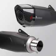TITANIUM MOTORCYCLE EXHAUST SYSTEM for TRIUMPH TIGER SPORT 660 2022+
Set include:
Header
3-1 Merge Collector
Resonator
Mid pipe
Slip - On
Material: Titanium (can be made in Stainless Steel)
NOTE: Professional installation is required.
FEATURES:
Engineered Digital prototyping using 3D CAD design software, each car model chassis has been 3D laser scanned in the factor
Factory run all test cars on Italian 1200HP Dyno machine, to make the best performance design of exhaust
CNC bending machine accura
