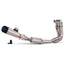 TITANIUM MOTORCYCLE EXHAUST SYSTEM for TRIUMPH TRIDENT 660 2020+
Set include:
Header
3-1 Merge Collector
Resonator
Mid pipe
Slip - On
Material: Titanium + Stainless Steel
NOTE: Professional installation is required.
FEATURES:
Engineered Digital prototyping using 3D CAD design software, each car model chassis has been 3D laser scanned in the factor
Factory run all test cars on Italian 1200HP Dyno machine, to make the best performance design of exhaust
CNC bending machine accurately bends the tube