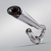 TITANIUM MOTORCYCLE HALF EXHAUST SYSTEM for DUCATI PANIGALE V2 V2S 2020 - 2024
Set include:
Resonator
Mid Pipe
Exhaust Slip On
Material: Titanium (can be made in Stainless Steel)
NOTE: Professional installation is required.
FEATURES:
Engineered Digital prototyping using 3D CAD design software, each car model chassis has been 3D laser scanned in the factor
Factory run all test cars on Italian 1200HP Dyno machine, to make the best performance design of exhaust
CNC bending machine accurately bends