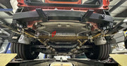 TITANIUM VALVED EXHAUST CATBACK MUFFLER for ASTON MARTIN DBX V8 4.0T  Set include:  Center Pipes Mufflers with valves Exhaust tips