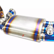 TITANIUM VALVED EXHAUST CATBACK MUFFLER for LAMBORGHINI GALLARDO LP560-4 5.2T 2008 - 2014
Valved exhaust, meaning that has remote, controlled valves - allowing a switch between an aggressive loud sports sound and a sound that is closer to the OEM sound
Set includes:
Center Pipes
Muffler with valves
Exhaust tips
Factory exhaust tips must be reused
Material: Titanium
Optional: We can offer downpipe and catless downpipe
Production time: 10 days
FEATURES:
Engineered Digital prototyping using 3D CAD des