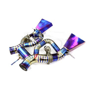 TITANIUM VALVED EXHAUST CATBACK MUFFLER for MCLAREN 650S MP4 3.8T 2014 - 2017
Valved exhaust, meaning that has remote, controlled valves - allowing a switch between an aggressive loud sports sound and a sound that is closer to the OEM sound
Set includes:
Center Pipes
Muffler with valves
Exhaust tips
Factory exhaust tips must be reused
Material: Titanium
Optional: We can offer downpipe and catless downpipe
Production time: 10 days
FEATURES:
Engineered Digital prototyping using 3D CAD design software