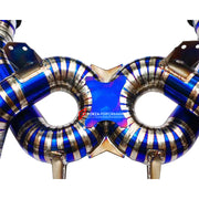 TITANIUM VALVED EXHAUST CATBACK MUFFLER for MCLAREN 720S 4.0T 2017 - 2023
Valved exhaust, meaning that has remote, controlled valves - allowing a switch between an aggressive loud sports sound and a sound that is closer to the OEM sound
Set includes:
Center Pipes
Muffler with valves
Exhaust tips
Factory exhaust tips must be reused
Material: Titanium
Optional: We can offer downpipe and catless downpipe
Production time: 10 days
FEATURES:
Engineered Digital prototyping using 3D CAD design software, ea