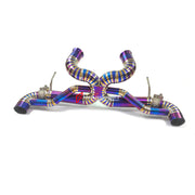 TITANIUM VALVED EXHAUST CATBACK MUFFLER for MCLAREN GT 4.0T 2019+
Valved exhaust, meaning that has remote, controlled valves - allowing a switch between an aggressive loud sports sound and a sound that is closer to the OEM sound
Set includes:
Center Pipes
Muffler with valves
Exhaust tips
Factory exhaust tips must be reused
Material: Titanium
Optional: We can offer downpipe and catless downpipe
Production time: 10 days
FEATURES:
Engineered Digital prototyping using 3D CAD design software, each car m