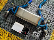 Aggressive sporty sound VALVED EXHAUST CATBACK MUFFLER  Center Pipes, Muffler with valves, a Valve control box with remote control, pair of mufflers, muffler, pair of mufflers with valves.  Stainless steel and titanium Aftermarket Performance Exhaust System for Toyota Supra A90 3.0T 2019+