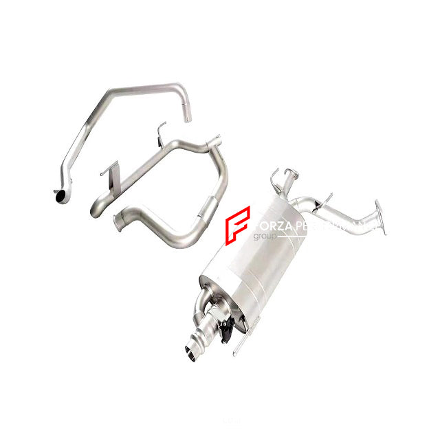VALVED EXHAUST CATBACK MUFFLER for Toyota Land Cruiser 4.0T