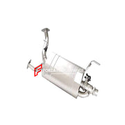 VALVED EXHAUST CATBACK MUFFLER for Toyota Land Cruiser 4.0T