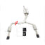 VALVED EXHAUST CATBACK MUFFLER for TOYOTA LAND CRUISER PRADO 150.I LC 150.I 2015+ 2.7L