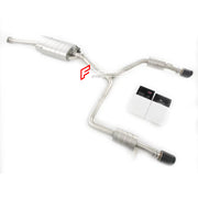 VALVED EXHAUST CATBACK MUFFLER for TOYOTA LAND CRUISER PRADO 150.I LC 150.I 2015+ 2.7L