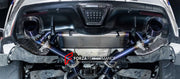 TITANIUM VALVED EXHAUST CATBACK MUFFLER PURPLE BURNT for Toyota Supra A90 3.0T 2019+
