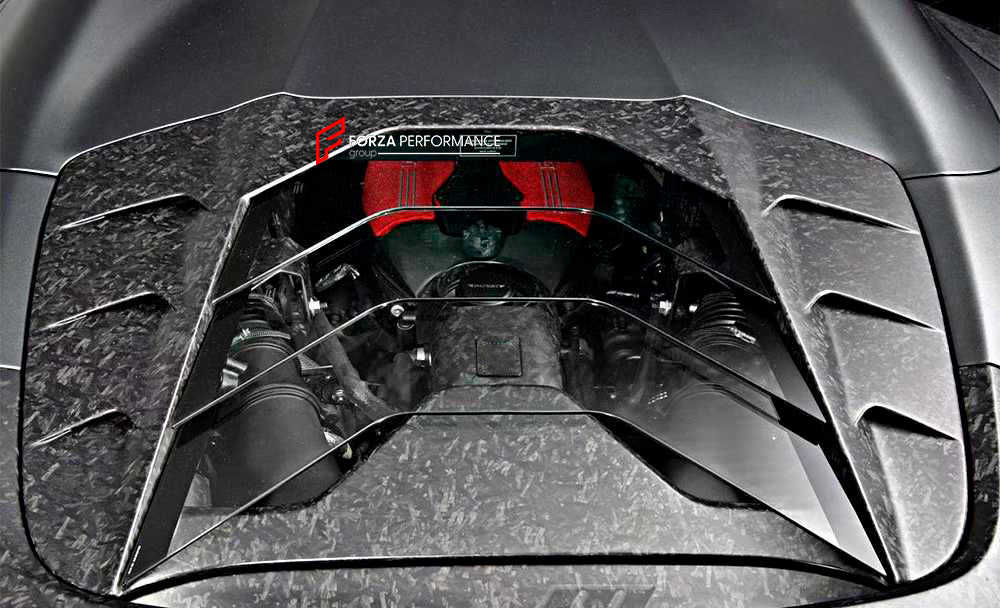 TRANSPARENT CARBON ENGINE COVER for FERRARI 488 GTS PISTA 2015 - 2020
Set includes:
Engine Cover
Material: Carbon Fiber
NOTE: Professional installation is required.
Contact us for pricing.
Why “Contact Us for Pricing”?