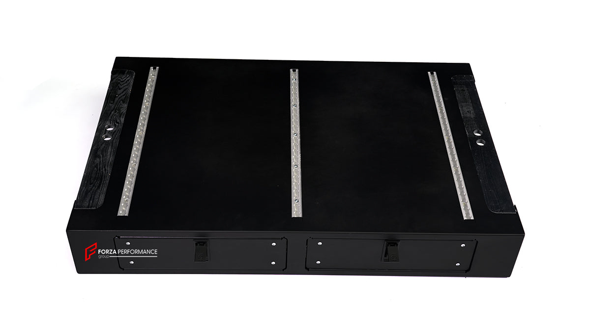 TRUNK STORAGE for MERCEDES-BENZ G-CLASS G63 W465 2024+
Set includes:
Trunk Storage
NOTE: Professional installation is required.