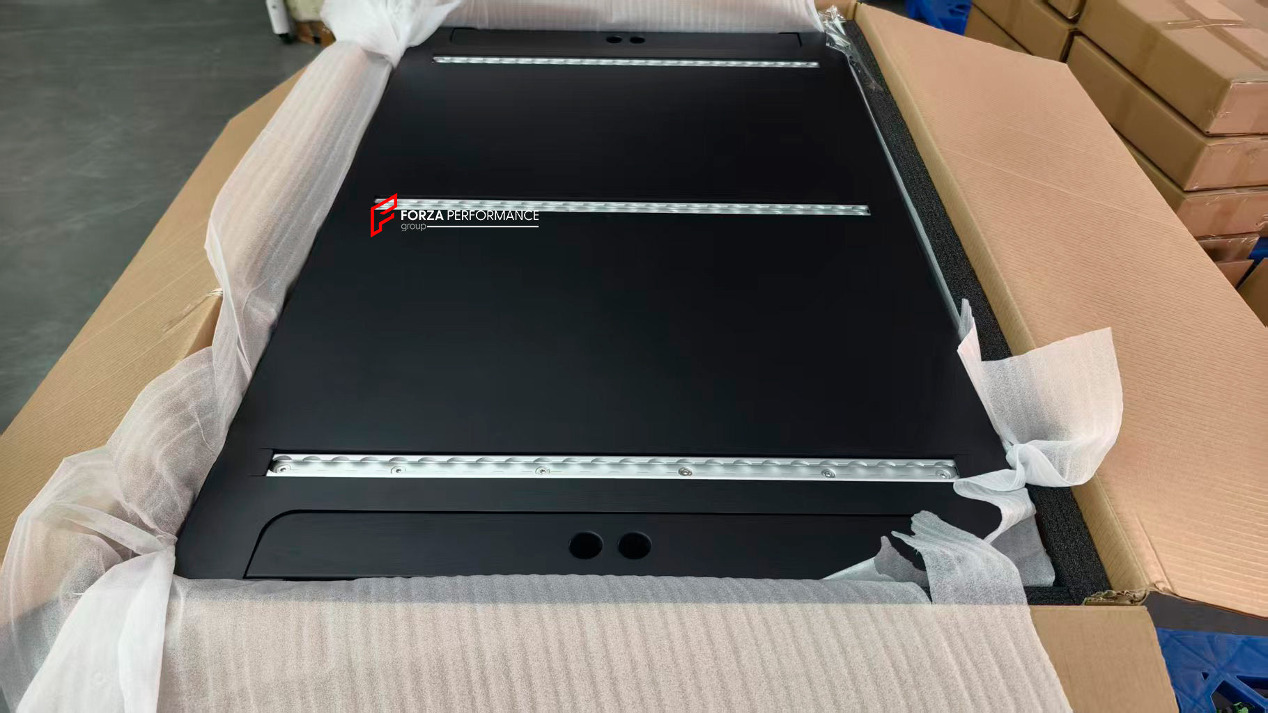 TRUNK STORAGE for MERCEDES-BENZ G-CLASS G63 W465 2024+
Set includes:
Trunk Storage
NOTE: Professional installation is required.