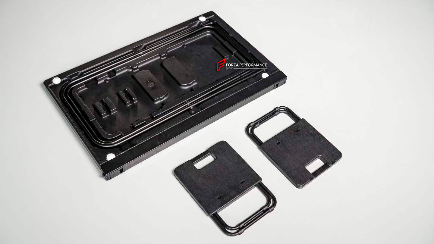 TRUNK STORAGE with TABLE and FOLDING STOOLS for MERCEDES-BENZ G-CLASS G63 G550 G500 W465 2024+
Set includes:
Trunk Storage
Table
Folding Stools
NOTE: Professional installation is required.