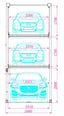 TTS-3 Triple Stacker Garage Parking Lift - 3-Car Storage, 2,300 kg per Level - aparcamiento en garaje / élévateur de garage