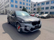 UPGRADE BODY KIT for BMW X3 G01 upgrade to X3M F97
Set includes:
Front Lip
Front Bumper Assembly
Grille
Fender Flares
Rear Spoiler
Rear Bumper
Rear Diffuser
Exhaust Tips
Material: Plastic
Note:Professional installation is required.