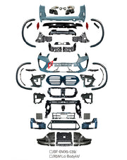 CONVERSION UPGRADE BODY KIT FOR BMW X5 G05 LCI 2023+ TO X5M F95 LCI
Set includes:
Front bumper assembly
Side skirts
Side fender flares
Rear bumper assembly
Exhaust tips
Material: Plastic PP
Note: Professional installation is required.
* Each part of this kit can be sent separately. Please contact us if you need a specific part.
Payment ►
Visa
Mastercard
PayPal with a credit card (add 4.4% at checkout)
Payoneer
Cryptocurrency
Shipment ►
By express DHL/UPS/TNT/FedEx
To the local international airpo