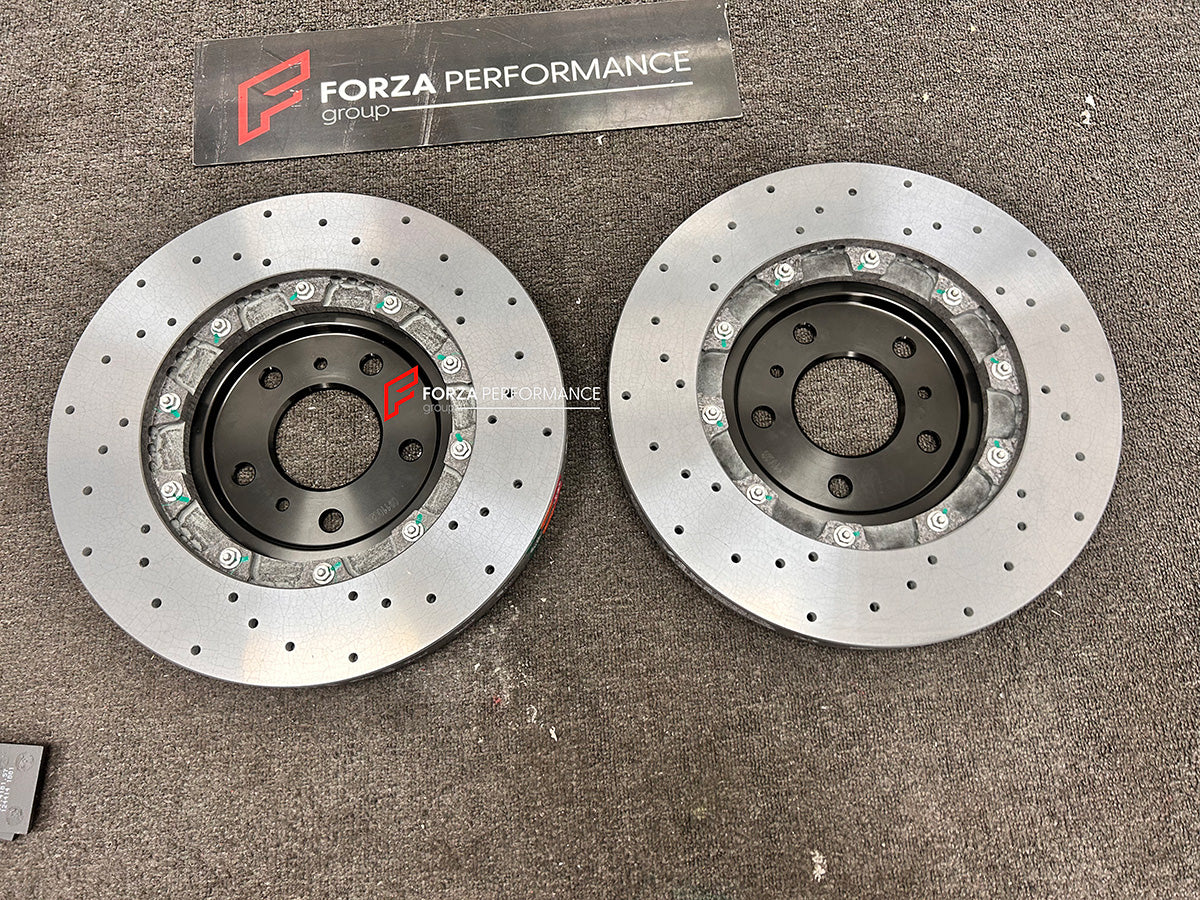 UPGRADE CARBON CERAMIC BRAKE DISK ROTORS KIT for ASTON MARTIN DB11 AM5 2016 - 2023
