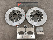 UPGRADE CARBON CERAMIC BRAKE DISK ROTORS KIT for ASTON MARTIN DB11 AM5 2016 - 2023