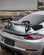 UPGRADE DRY CARBON REAR SPOILER for PORSCHE 718 981 987 CAYMAN BOXSTER upgrade to GT4RS
Set includes:
Rear Spoiler
Material: Dry Carbon
Note: Professional installation is required.
Contact us for pricing.
