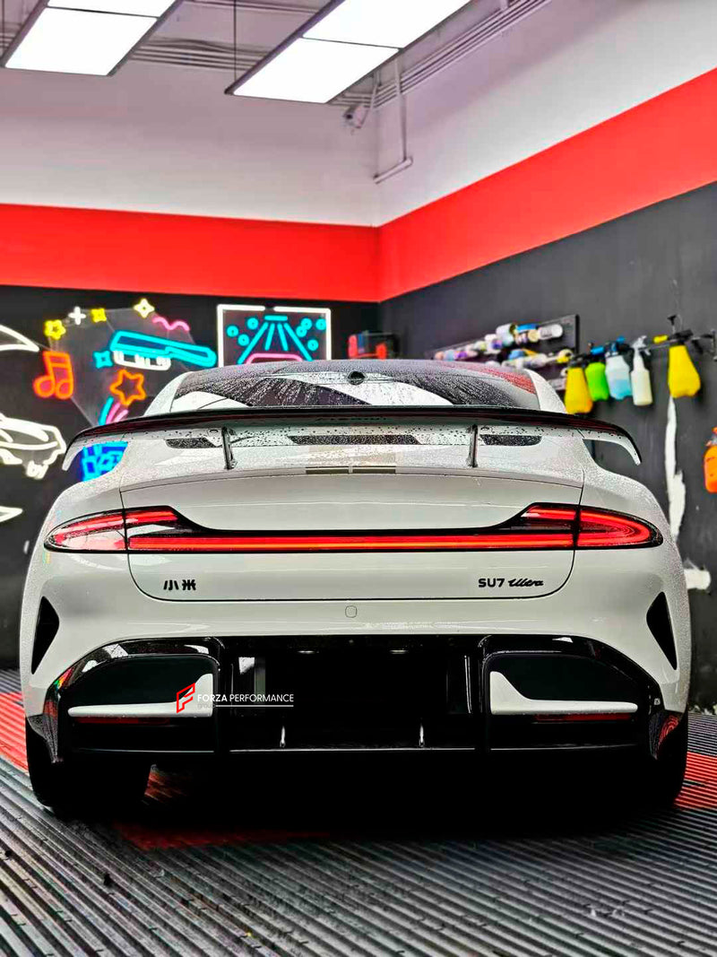 UPGRADE DRY CARBON REAR SPOILER WING for XIAOMI SU7 2024+ upgrade to ULTRA