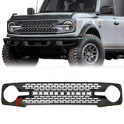UPGRADE GRILLE for FORD BRONCO 2021+ to HIGH CONFIGURATION
Set includes:
Grille
Material: Plastic
Note: Professional installation is required.