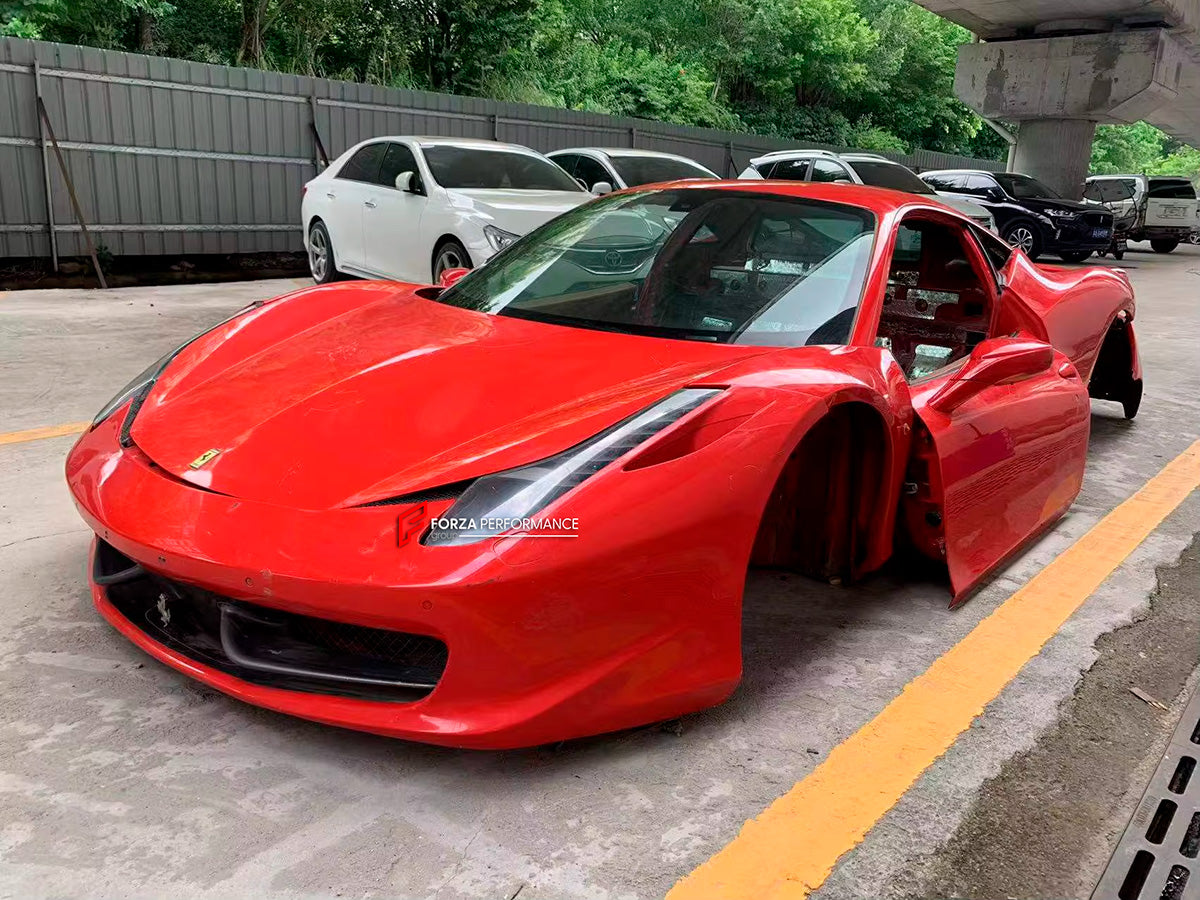 USED GENUINE CAR BODY SHELL for FERRARI 458 ITALIA 2009 - 2015
Note: Proffesional installation is required