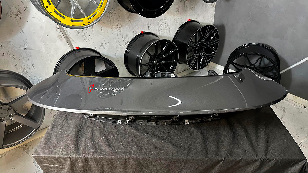 Used Genuine OEM Porsche Spolier Drive Unit with Rear Duck Spoiler for Porsche 911 992.1 GT3 TOURING 2021-2024